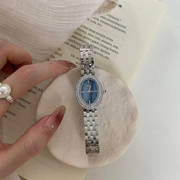 The Oval Diamond Watch