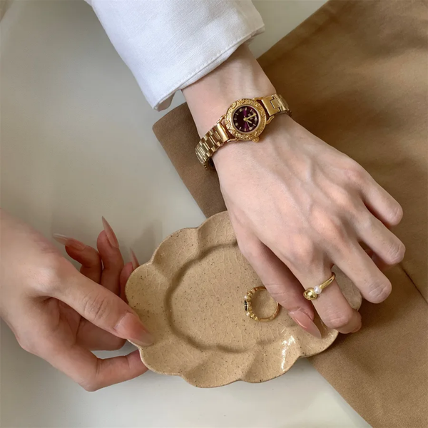 The Relief Dial Petite Gold-Tone