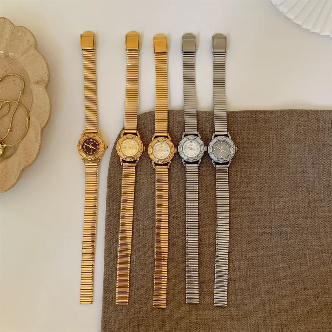 The Relief Dial Petite Gold-Tone Watch