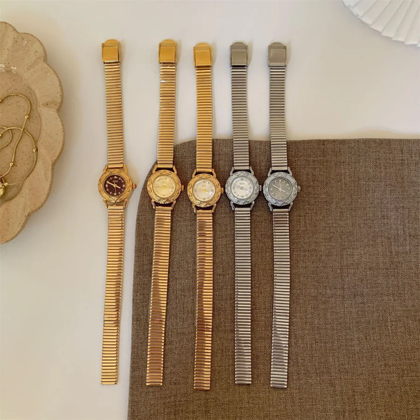 The Relief Dial Petite Gold-Tone Watch