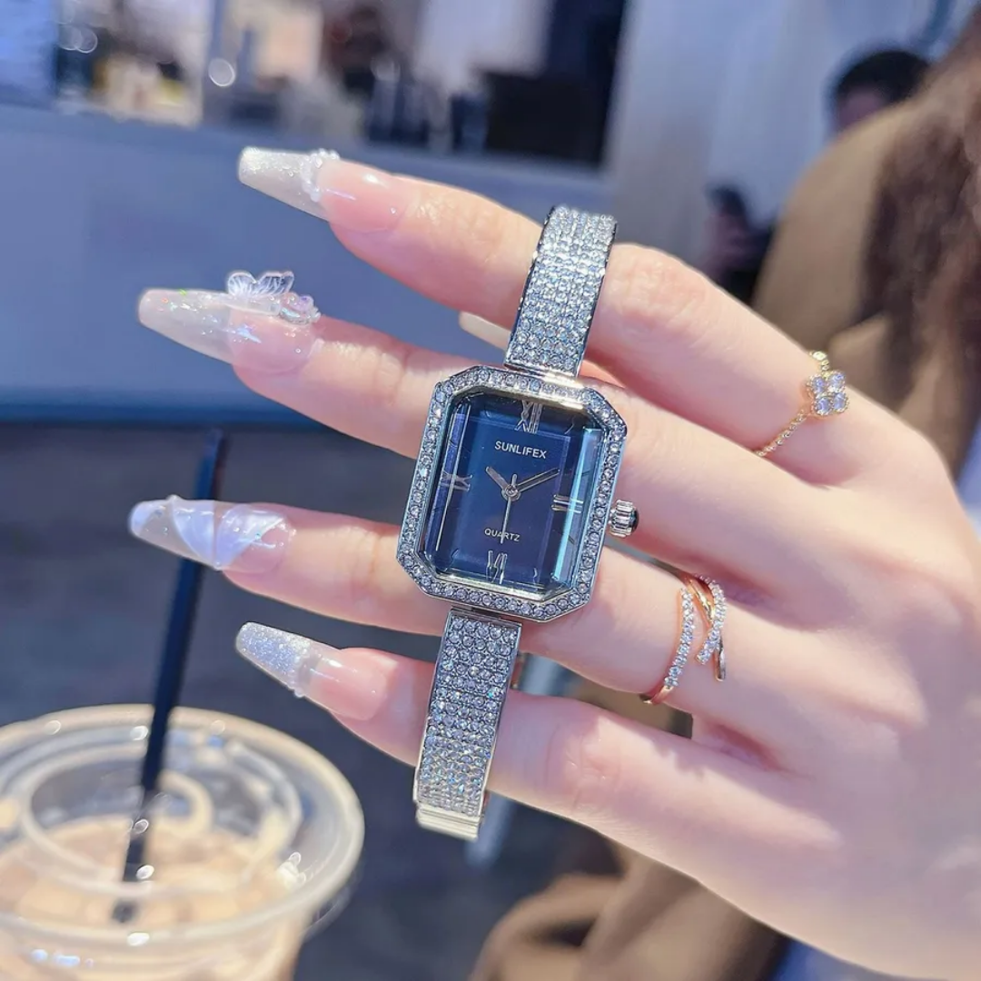 The Sunlifex Full Diamond Oval Bracelet