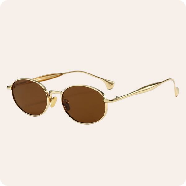 Unisex Retro Metal Pilot Sunglasses